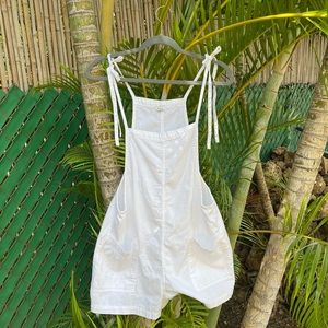 White Pocket Front Jumper